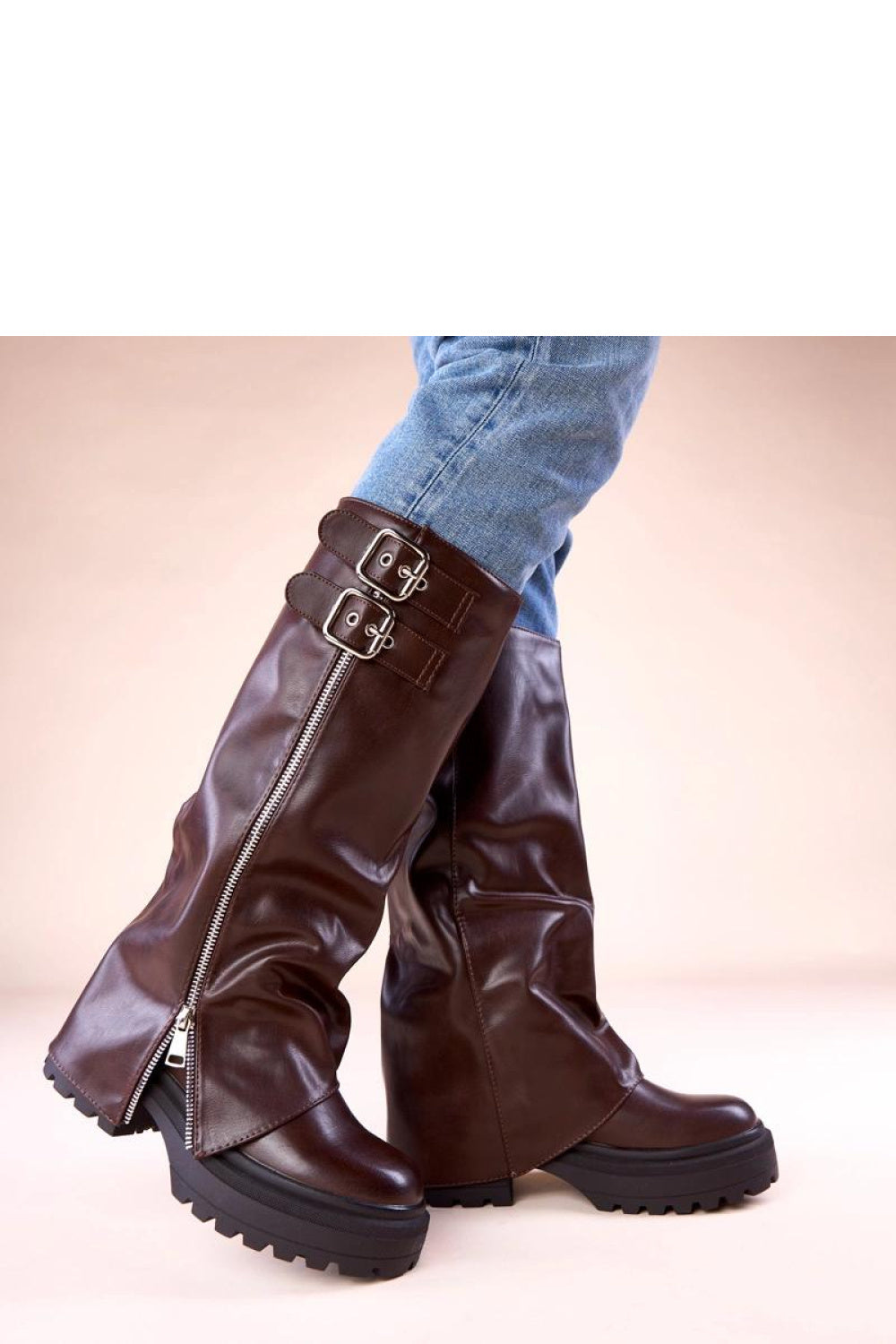 Bottes femme Solea À Plateforme À — brun