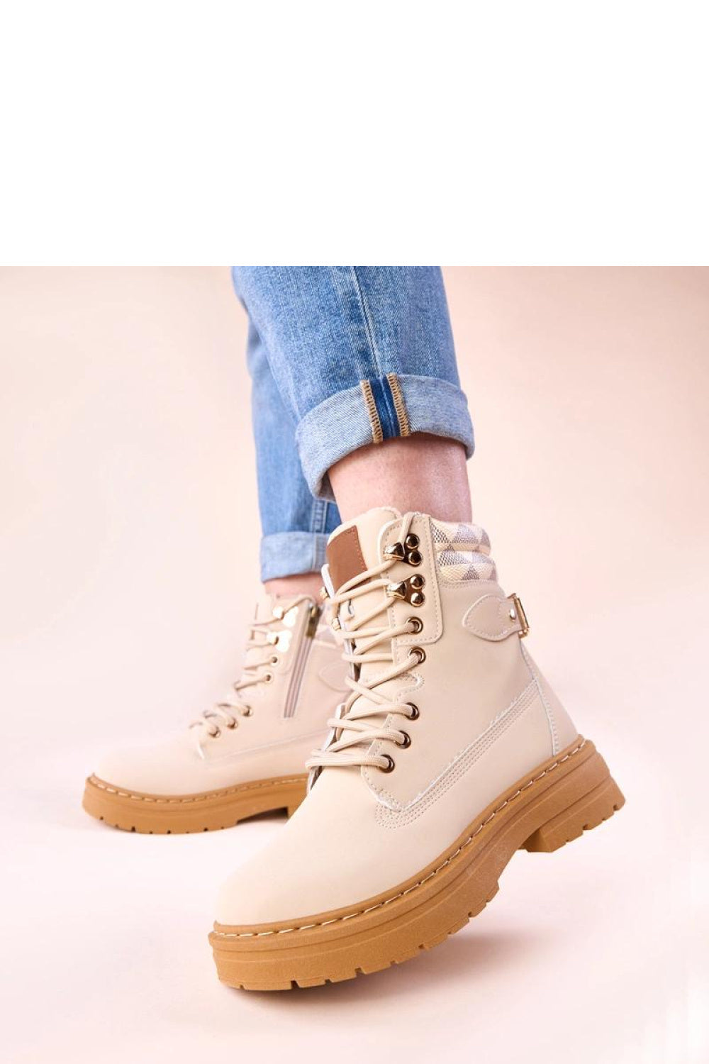 Bottes femme Solea Trappeur Trappeur — beige