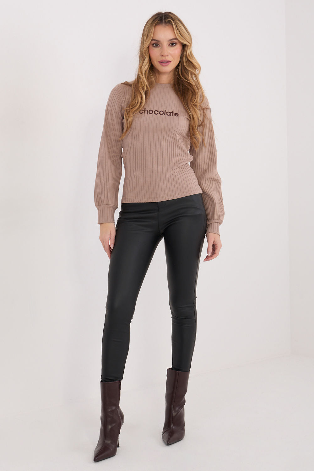 Blouse femme Rue Paris Chemisier Chemisier — beige