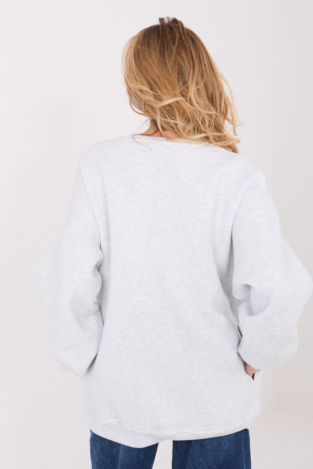 T-shirt femme Factory Price Sweatshirt Sweatshirt — gris
