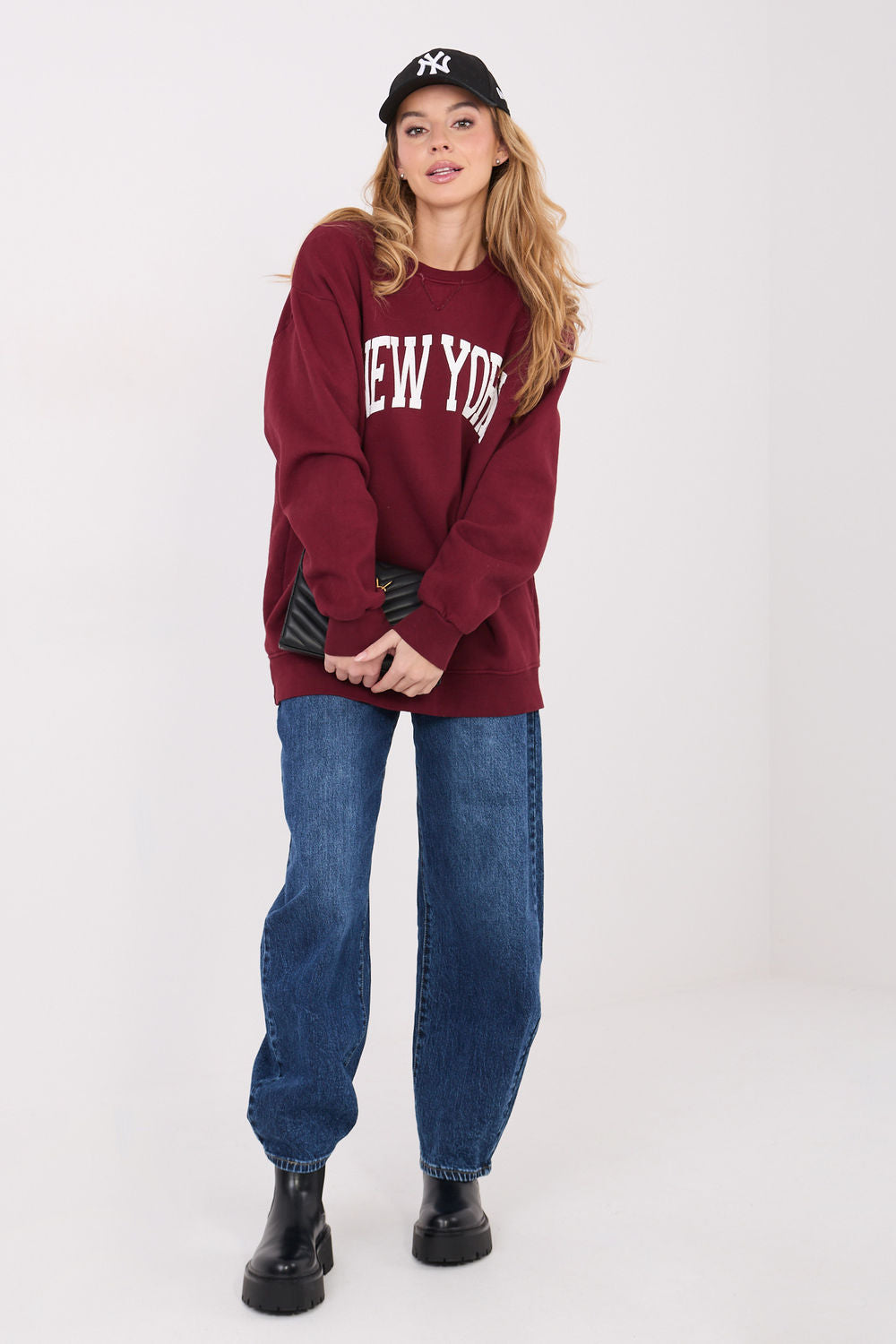 T-shirt femme Factory Price Sweatshirt Sweatshirt — rouge