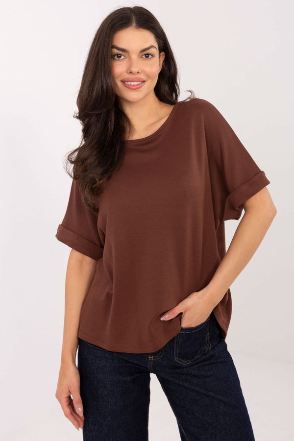 Blouse femme Factory Price Chemisier Chemisier — brun