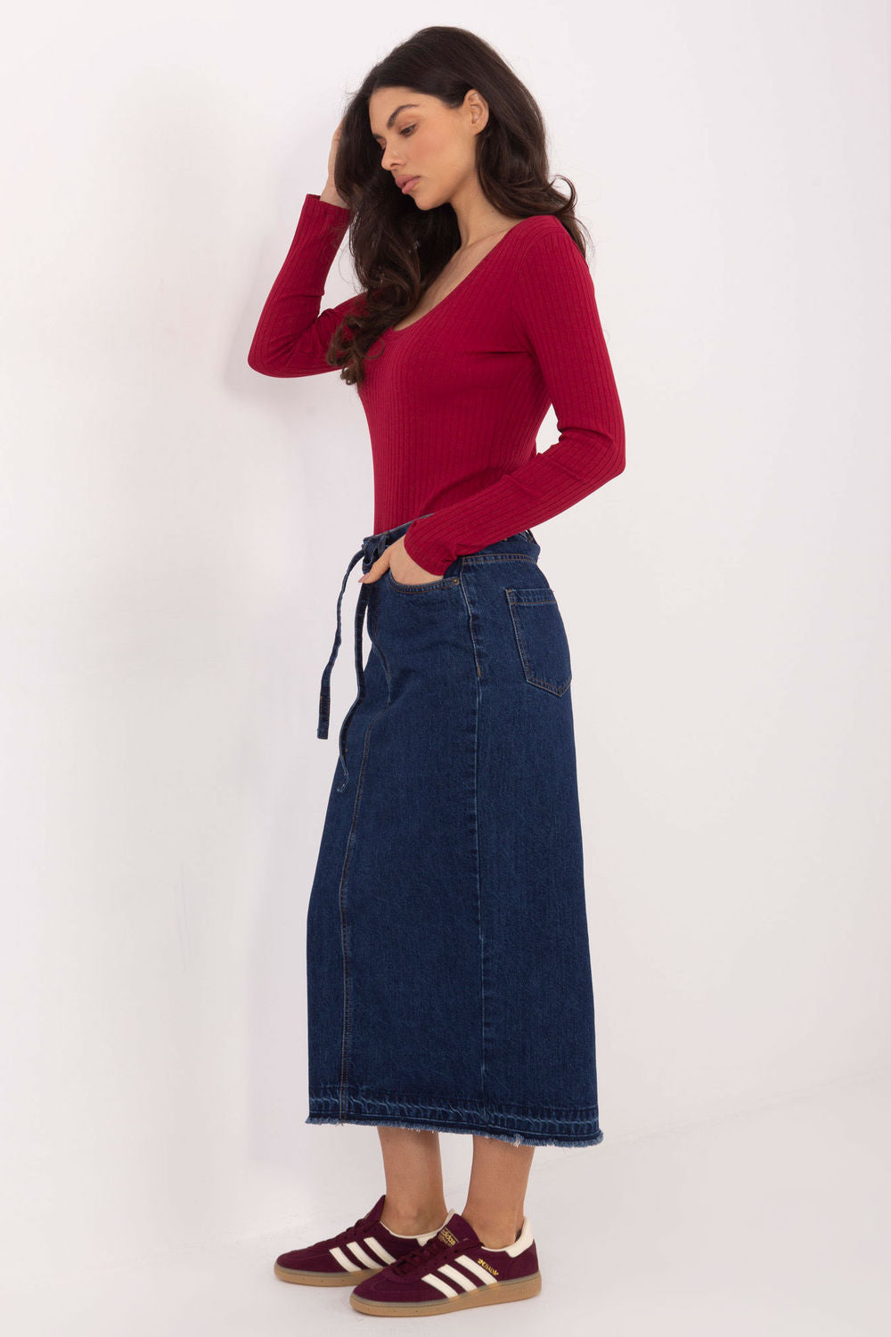 Jupe femme Sublevel — bleu marine
