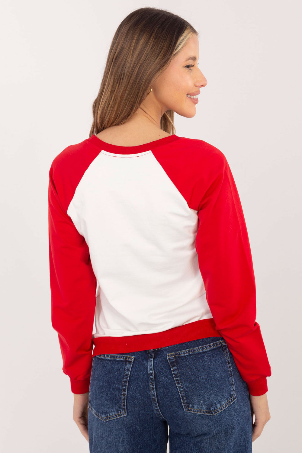 T-shirt femme Rue Paris Sweatshirt Sweatshirt — rouge