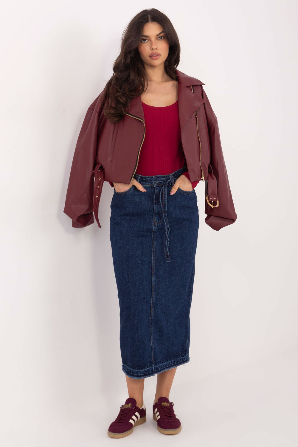 Body femme Rue Paris — rouge