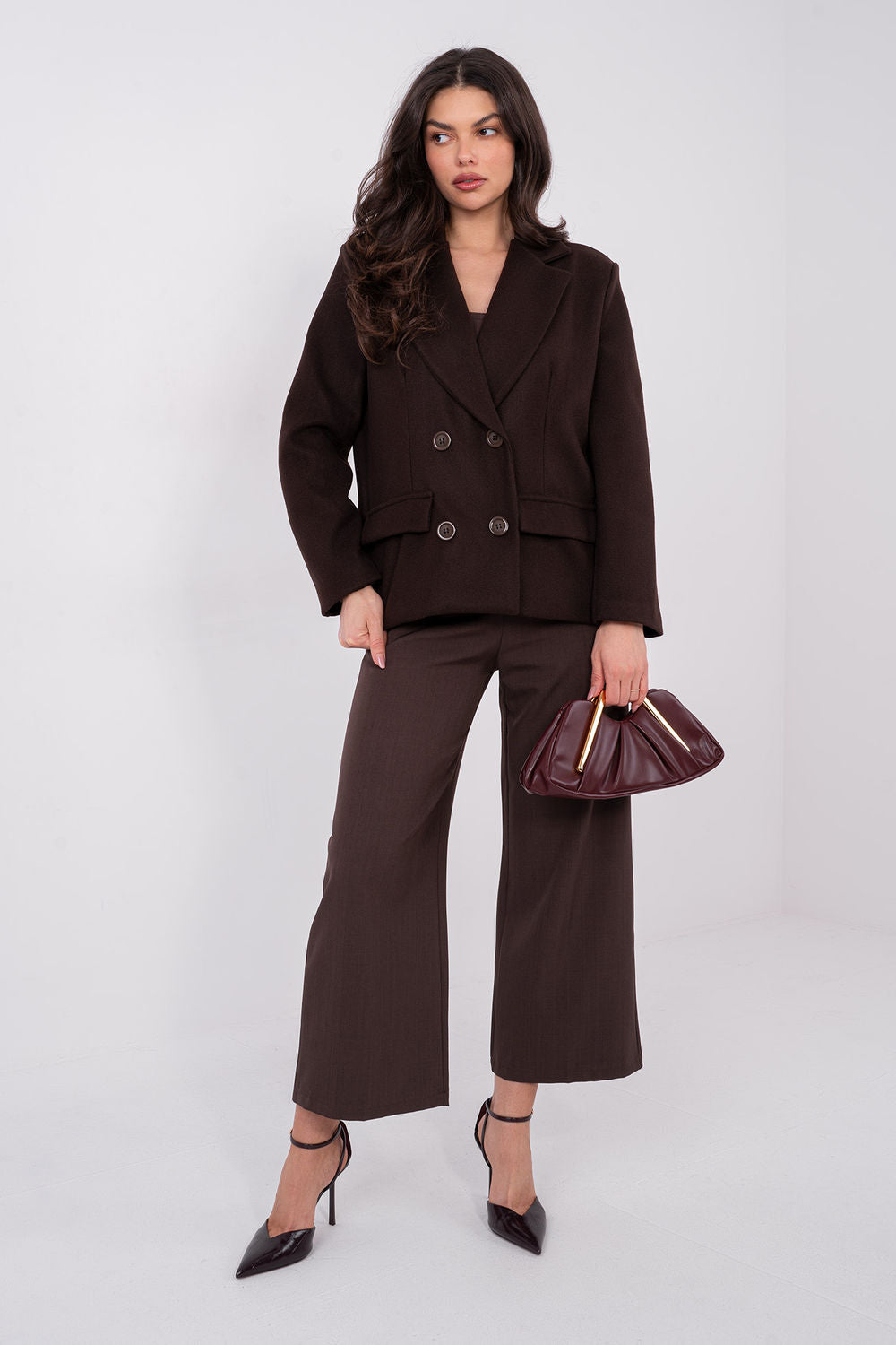 Manteau femme Rue Paris — brun