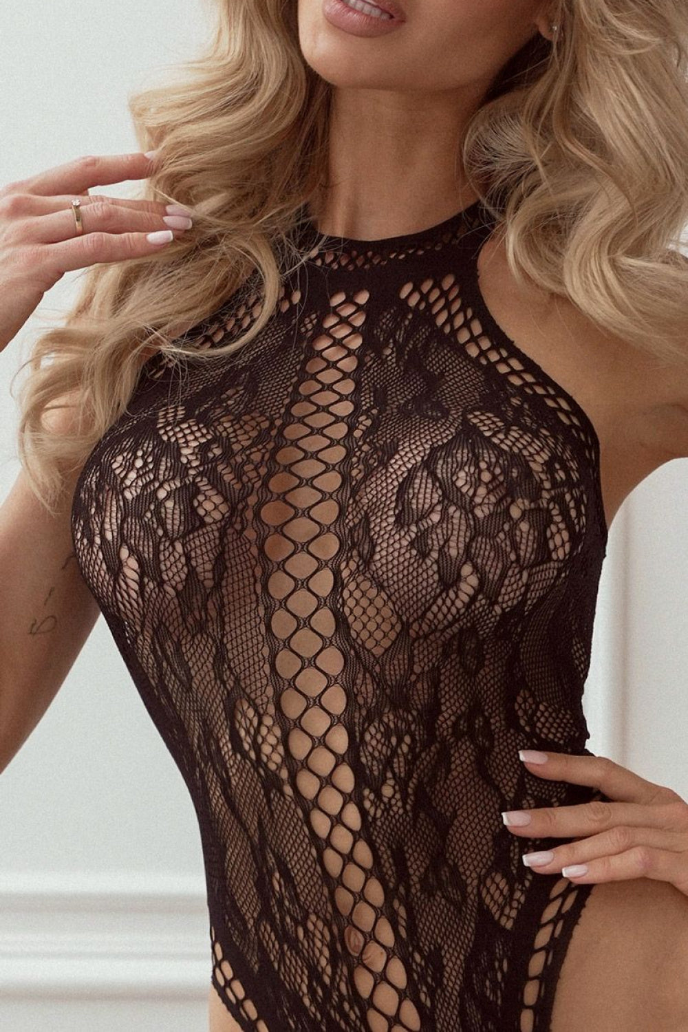 Corset femme Pure Sin — noir