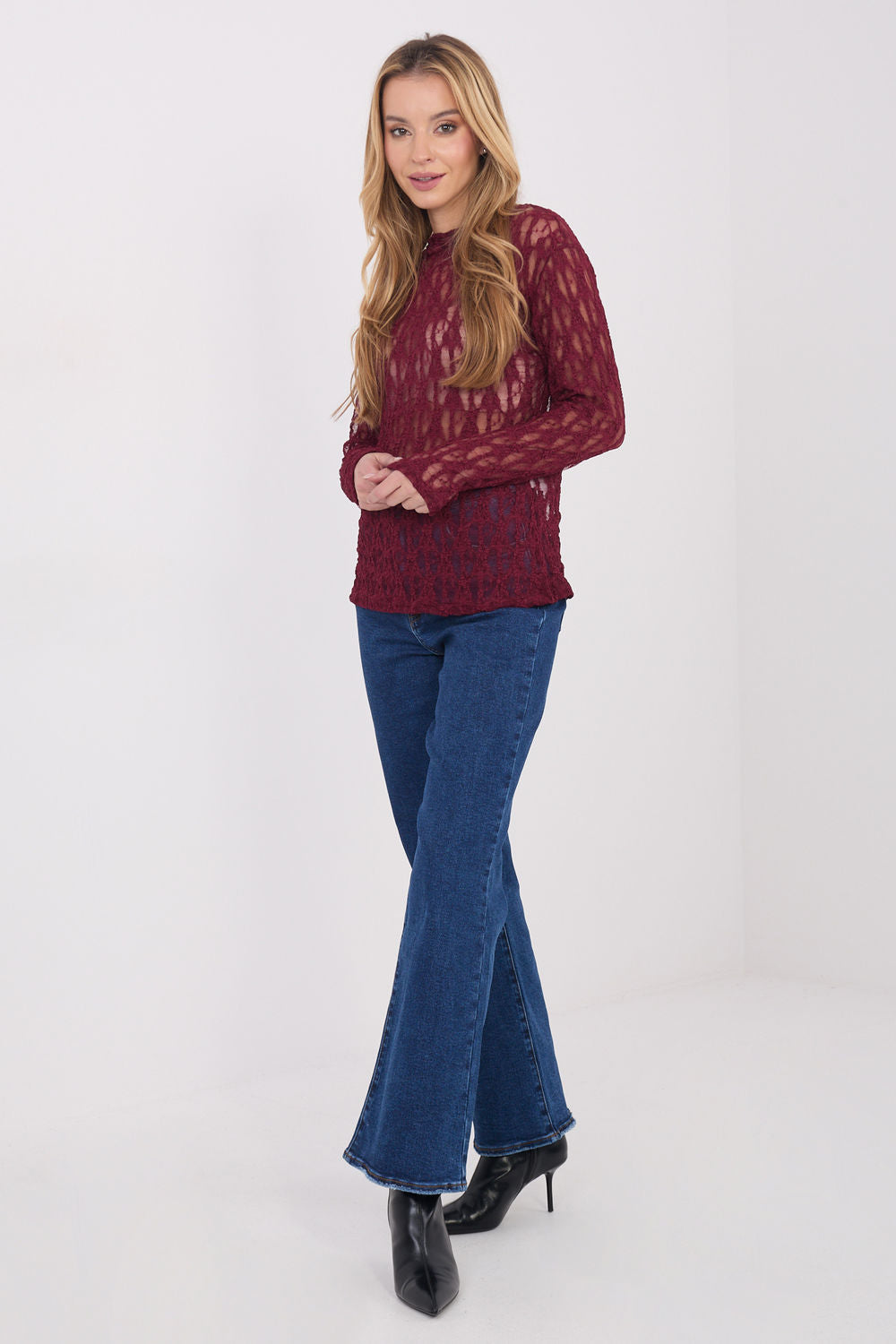 Blouse femme Italy Moda Chemisier Chemisier — rouge