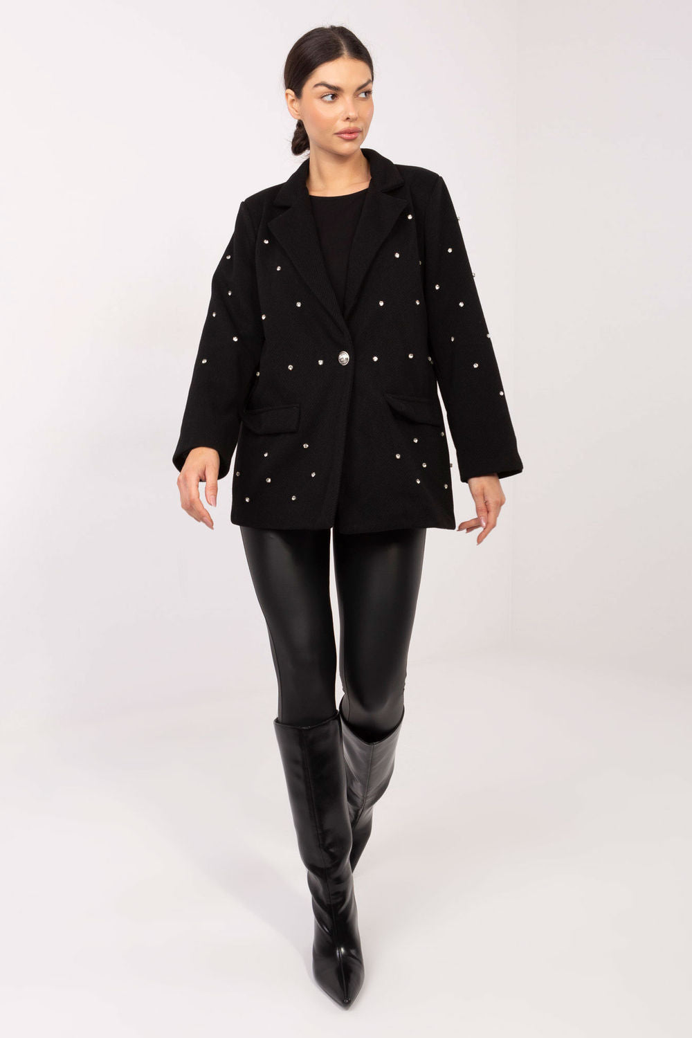 Veste femme Italy Moda — noir