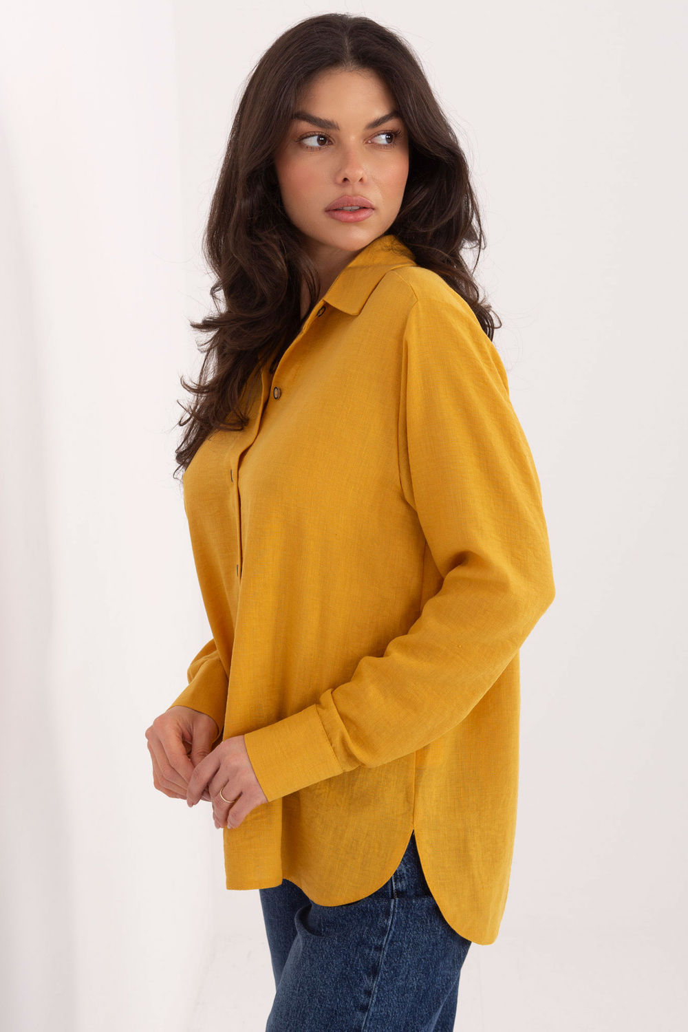 Blouse femme Lakerta — jaune