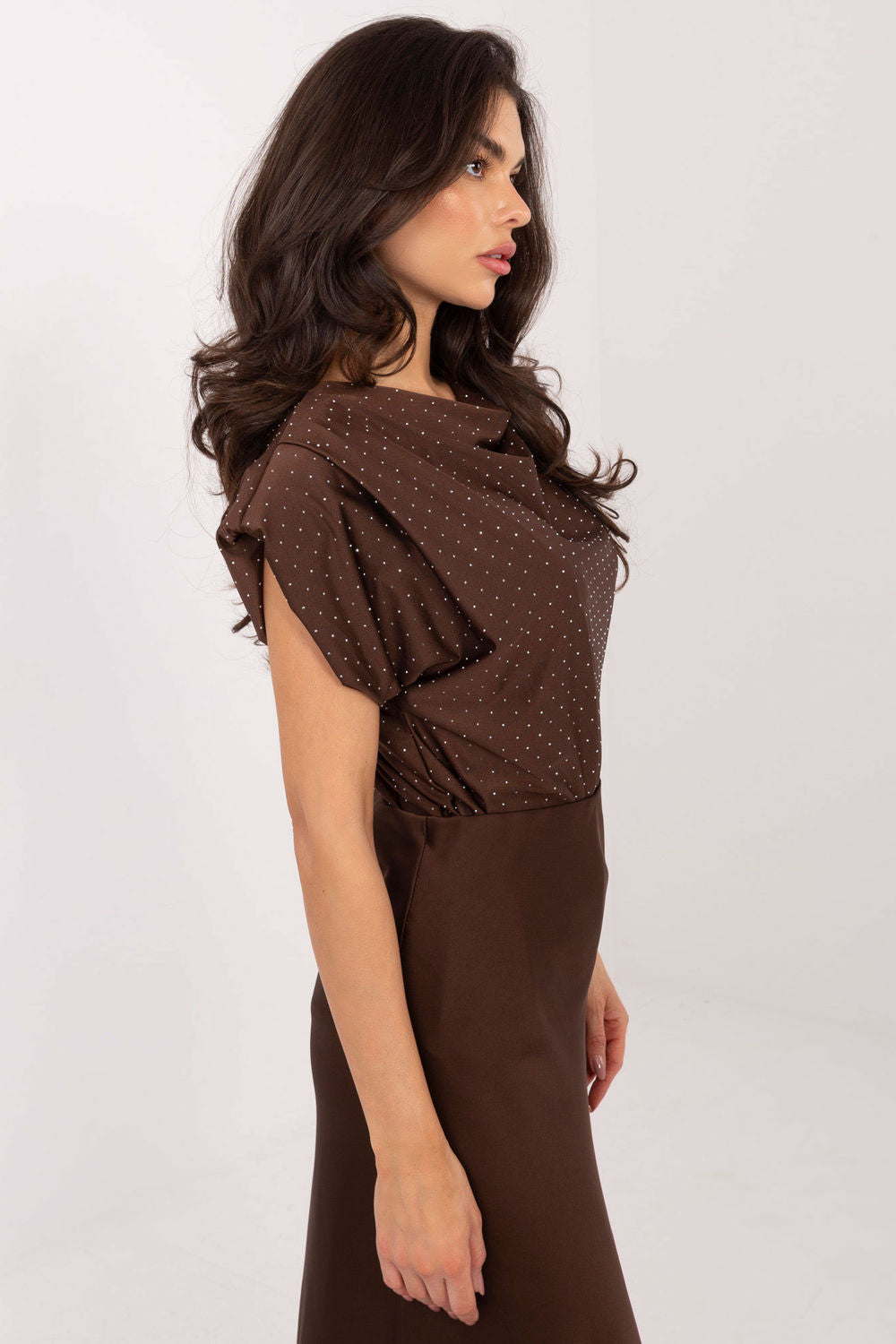 Blouse femme Italy Moda Chemisier Chemisier — brun