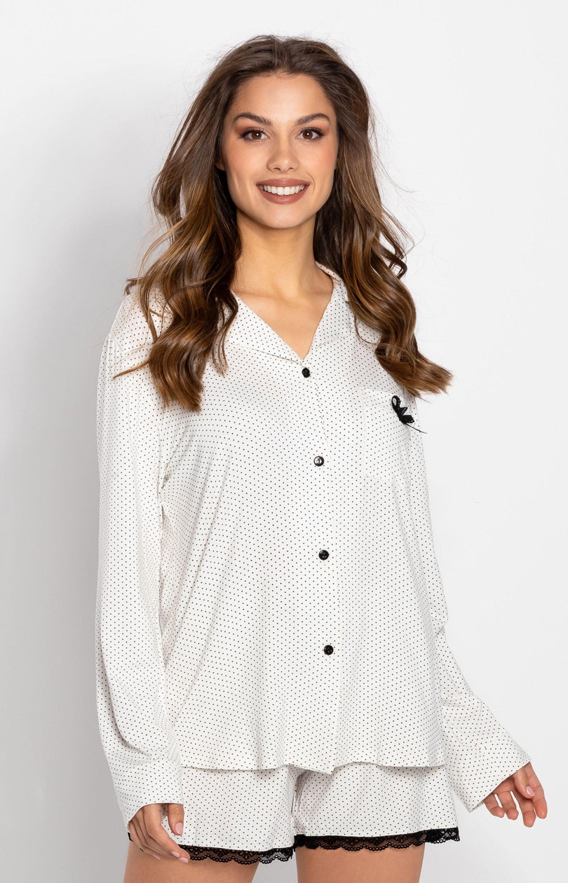 Pyjama femme Momenti Per Me — beige