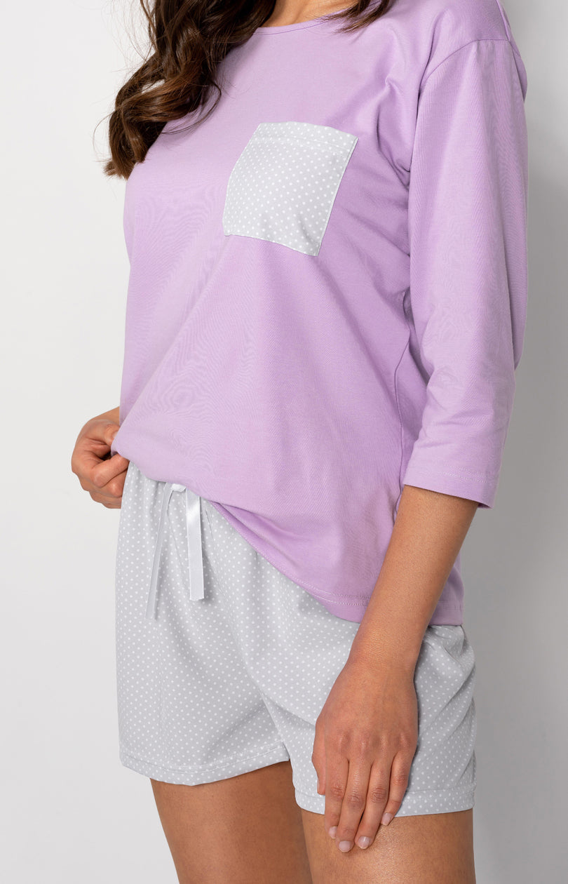 Pyjama femme Momenti Per Me — gris