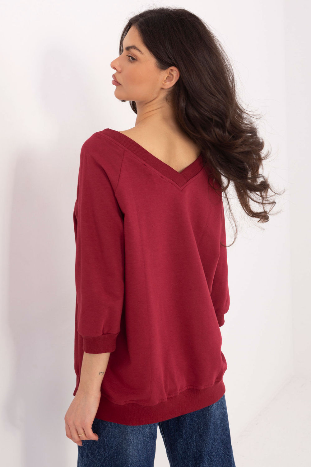 Blouse femme Rue Paris Chemisier Chemisier — rouge