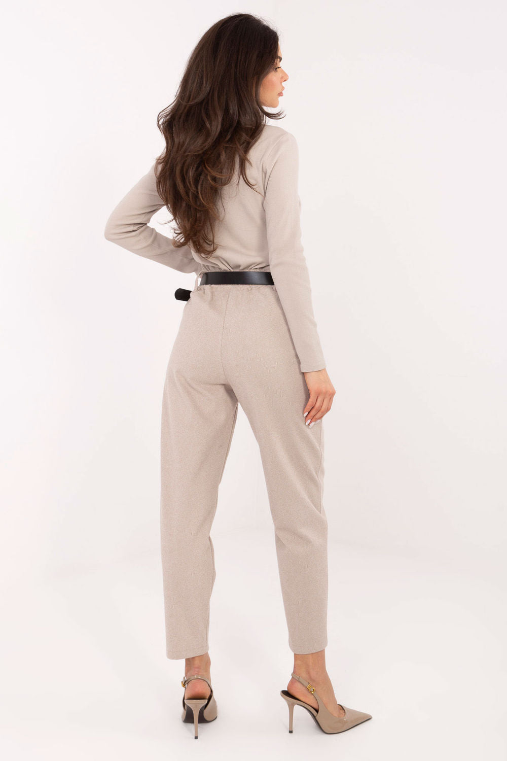 Chaussures à talons femme Rue Paris Pantalon Pantalon — beige