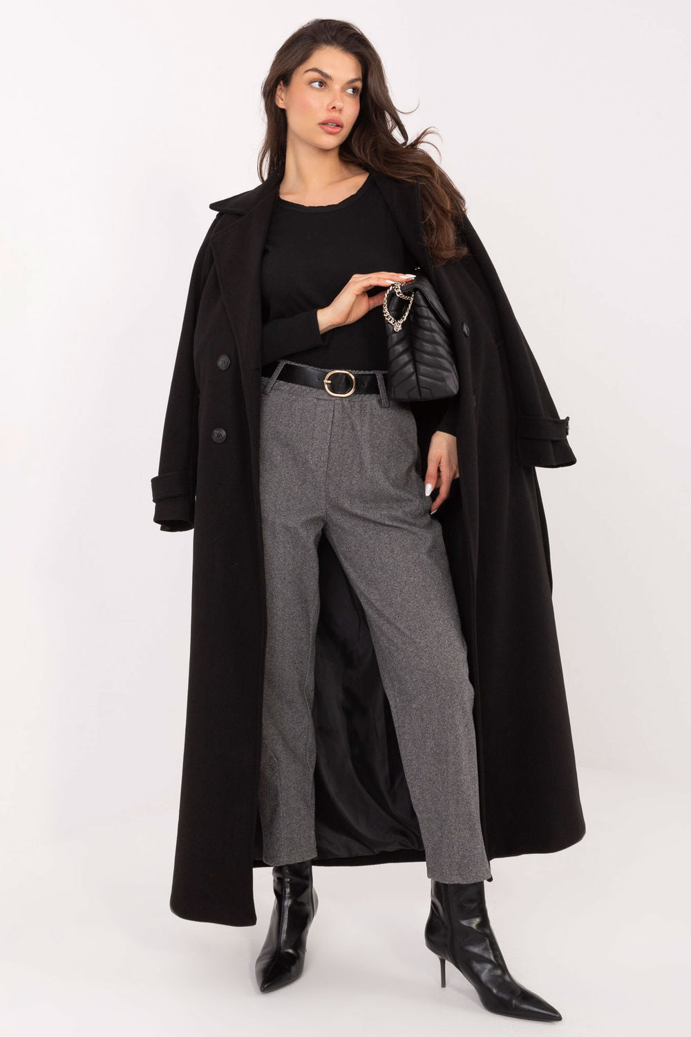 Chaussures à talons femme Rue Paris Pantalon Pantalon — gris