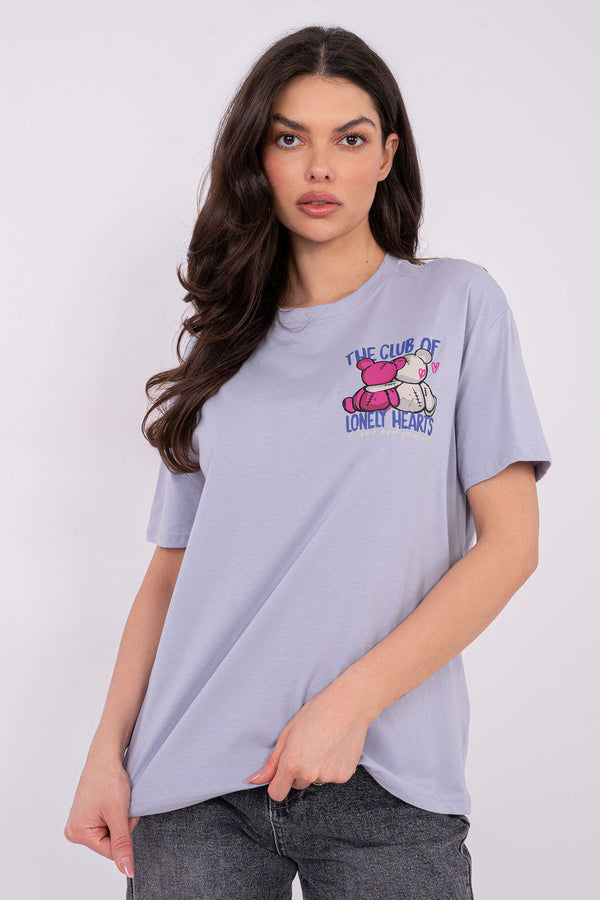 Blouse femme Sublevel T Shirt T — violet
