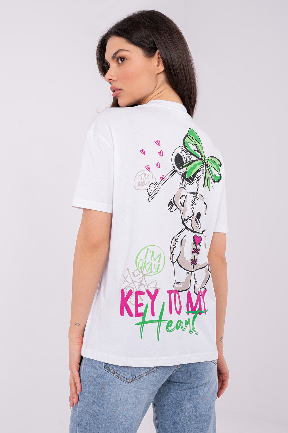 Blouse femme Sublevel T Shirt T — blanc