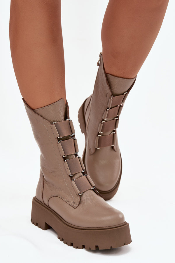 Bottes femme Step in style À Plateforme À — beige