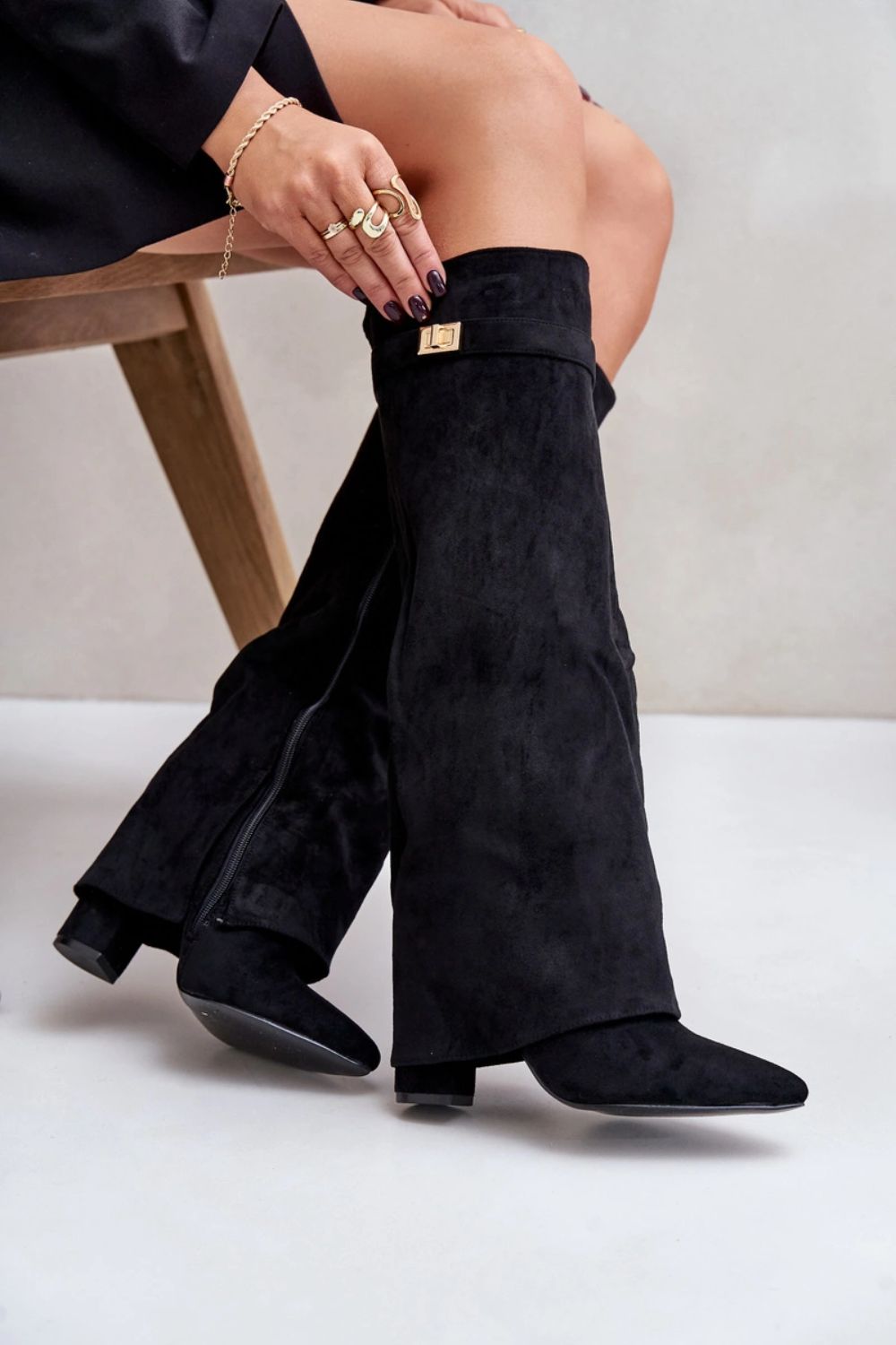 Bottes femme Step in style À Talons À — noir