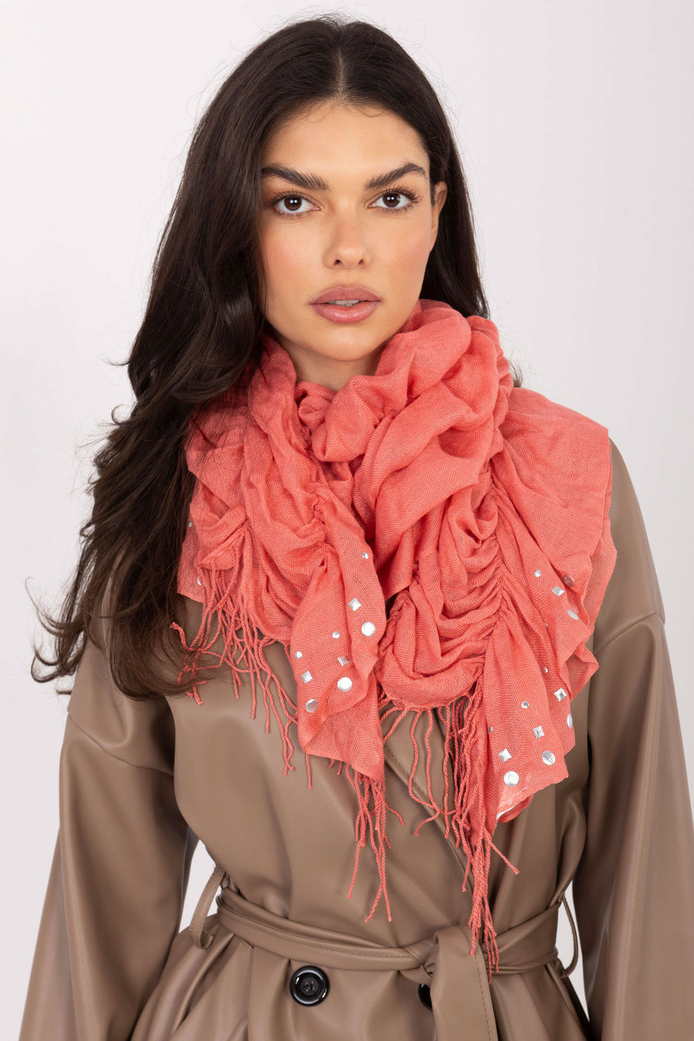 Foulard femme AT — orange