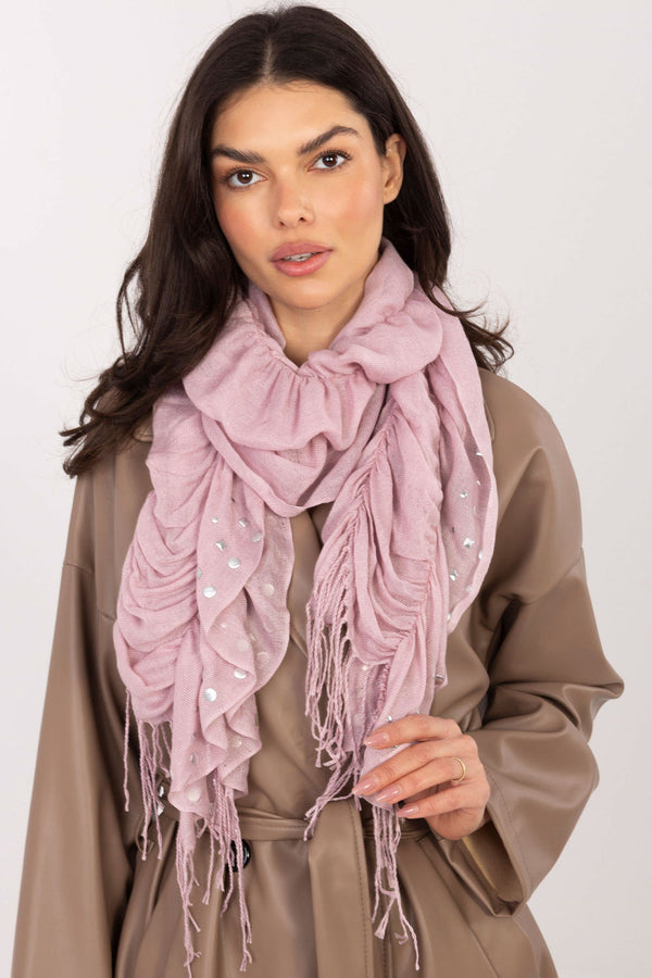 Foulard femme AT — rosé