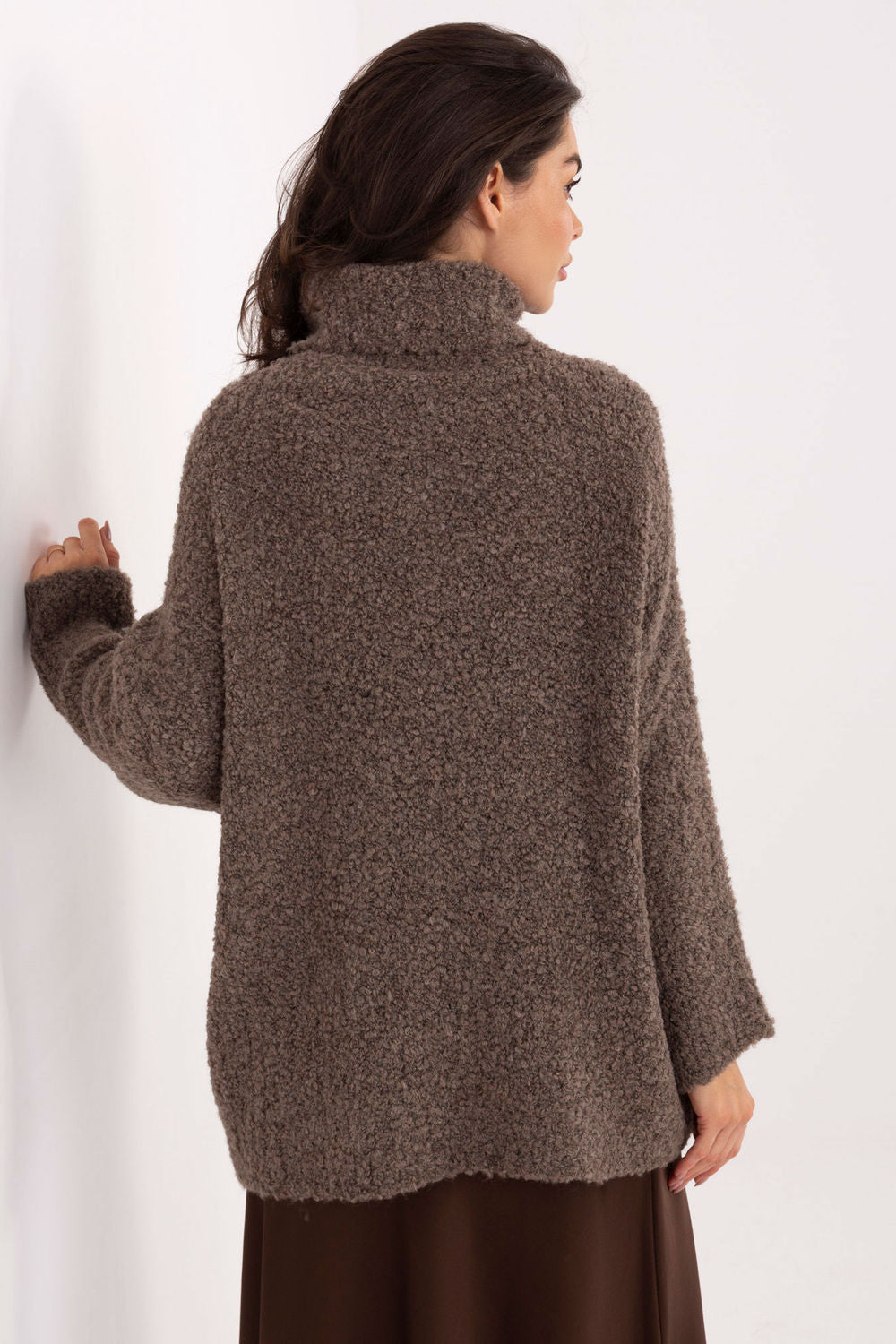 Pull femme Factory Price Col Roulé Col — beige