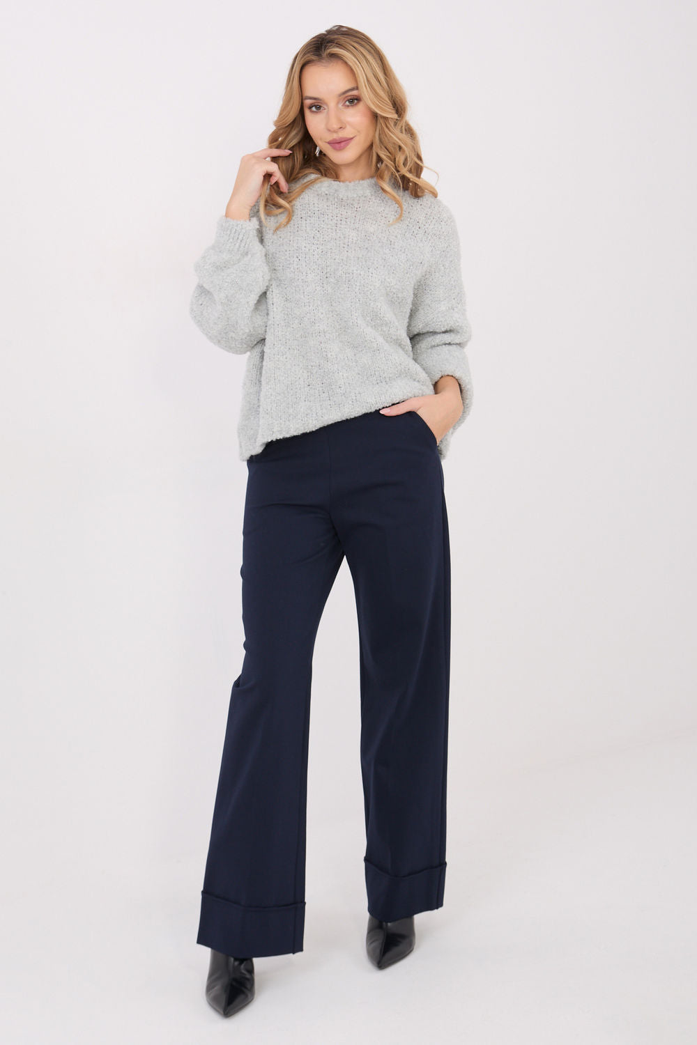 Pull femme Factory Price Chandail Chandail — gris