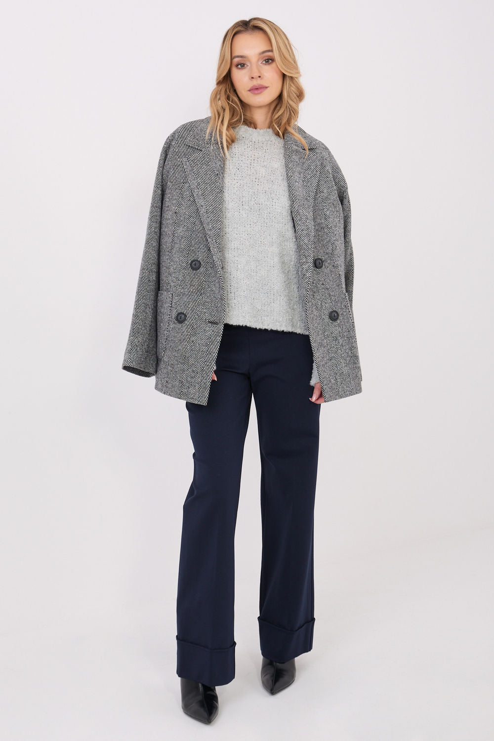 Pull femme Factory Price Chandail Chandail — gris