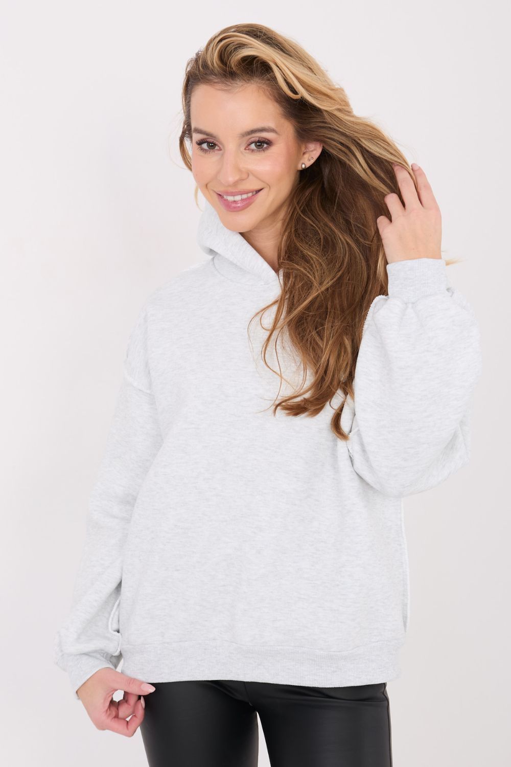T-shirt femme Factory Price Sweatshirt Sweatshirt — gris