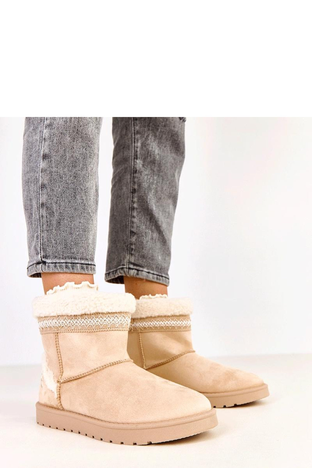 Bottes femme Solea De Neige De — beige