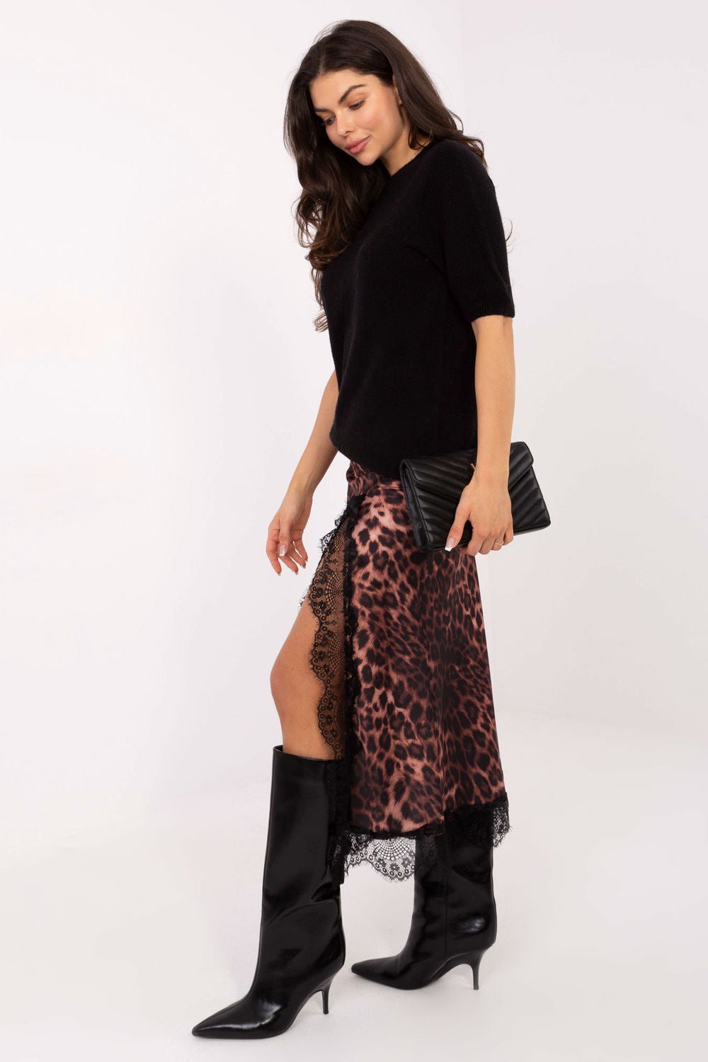 Jupe femme Italy Moda — brun