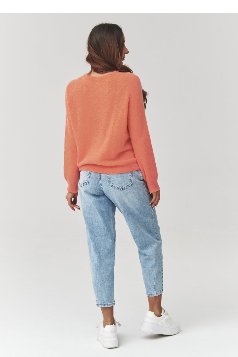 Pull femme Makadamia Chandail Chandail — orange