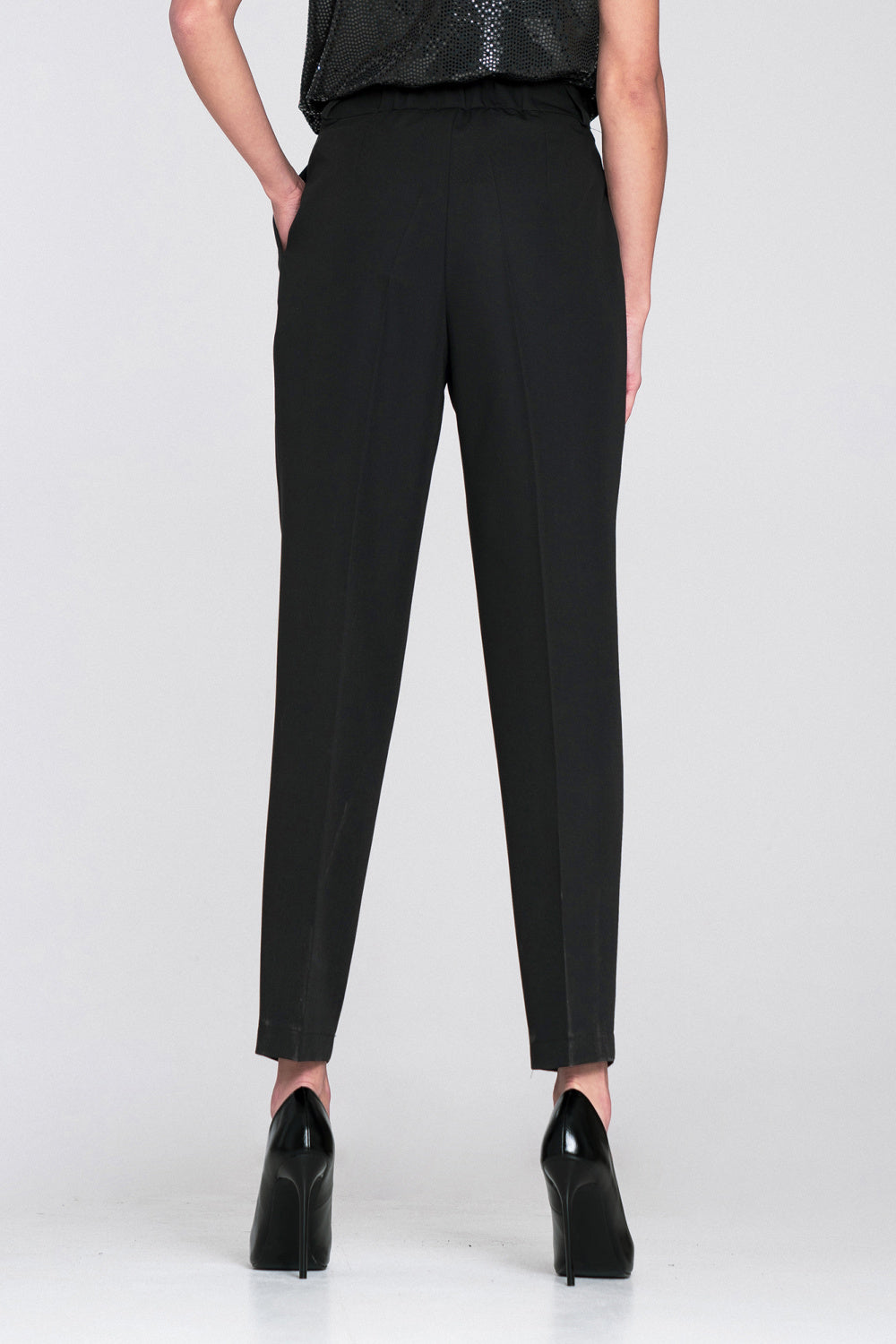 Chaussures à talons femme Nife Pantalon Pantalon — noir