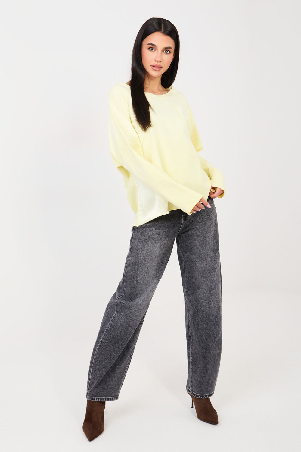 Blouse femme Factory Price Chemisier Chemisier — jaune