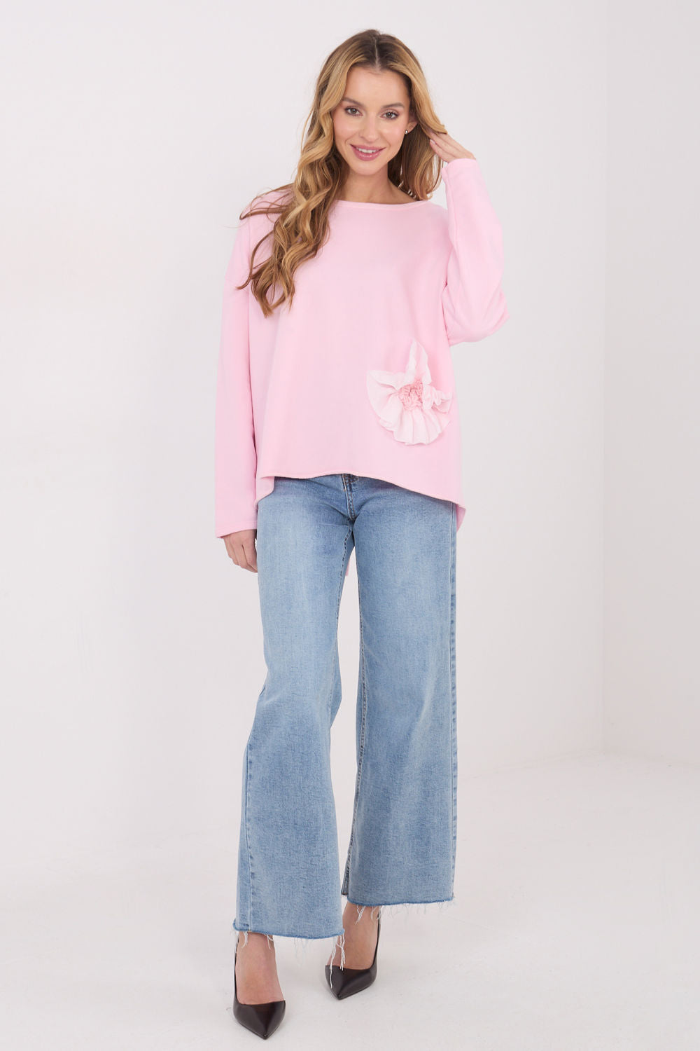 Blouse femme Factory Price Chemisier Chemisier — rosé