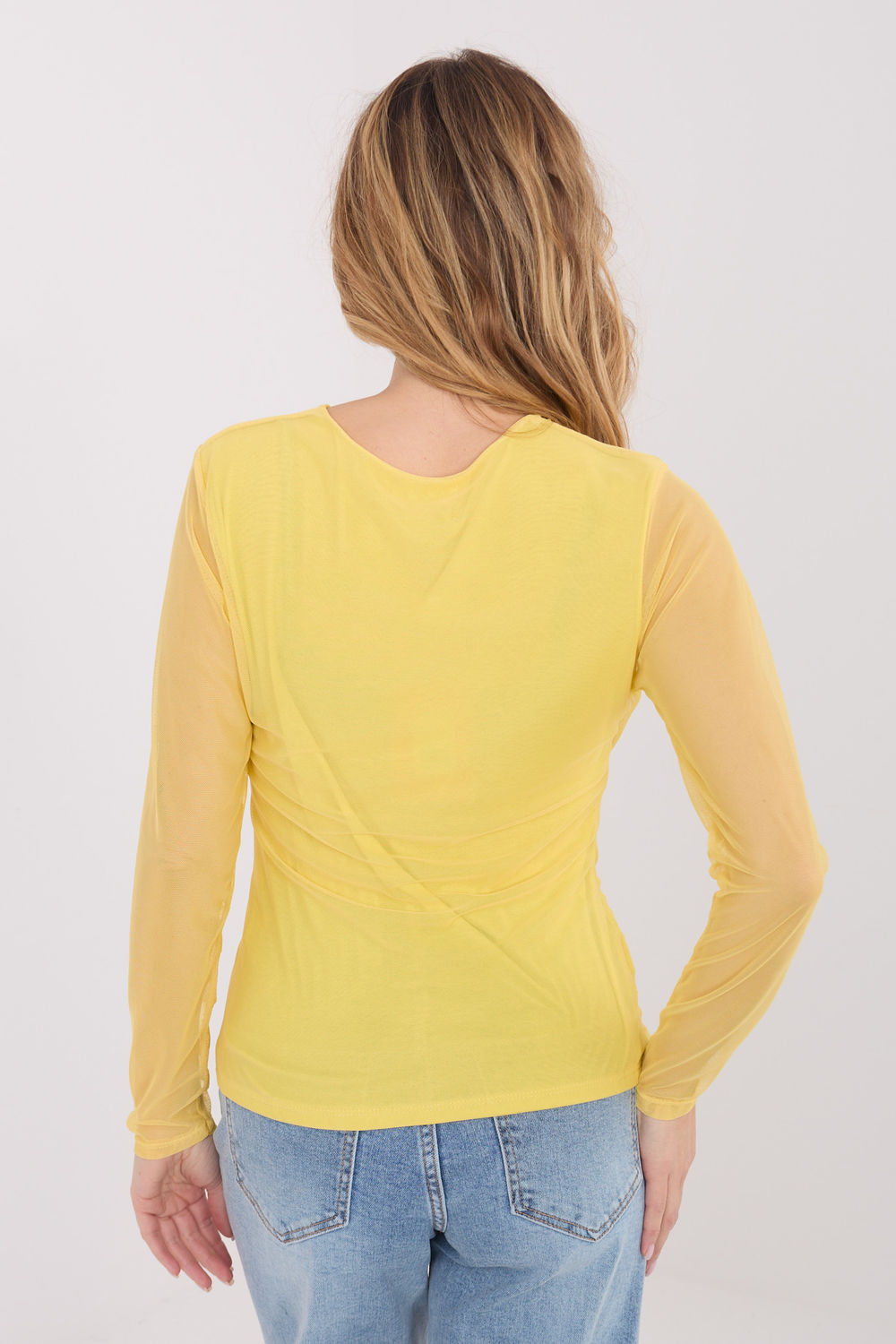Blouse femme Italy Moda Chemisier Chemisier — jaune