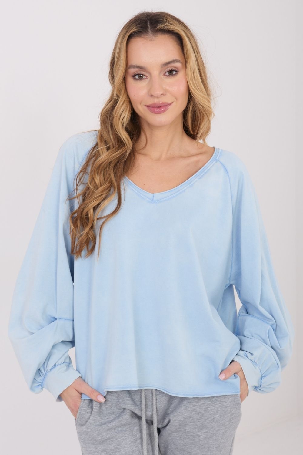 Blouse femme Factory Price — bleu