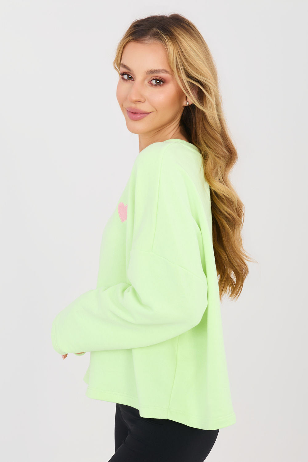 T-shirt femme Factory Price Sweatshirt Sweatshirt — vert