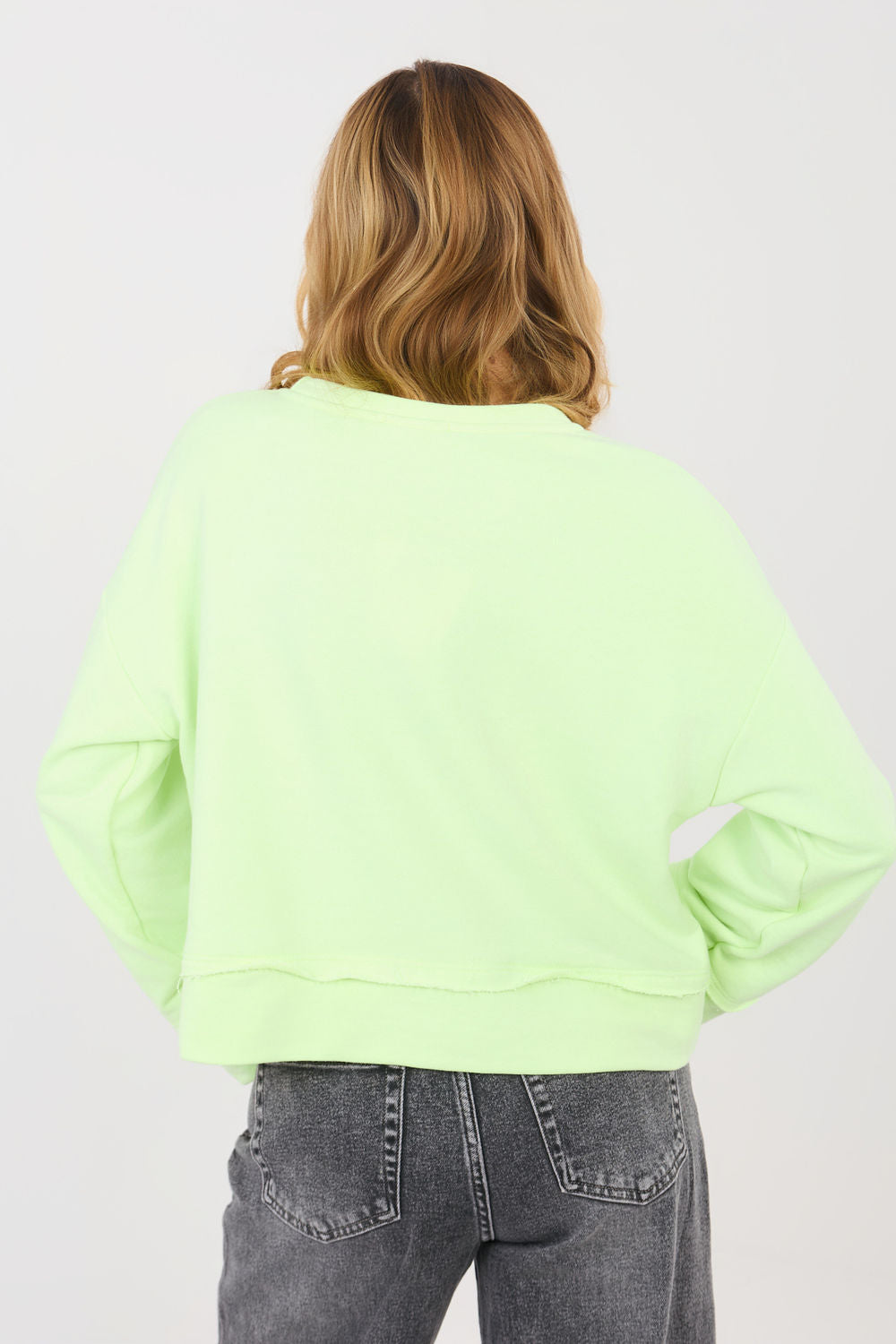 T-shirt femme Factory Price Sweatshirt Sweatshirt — vert