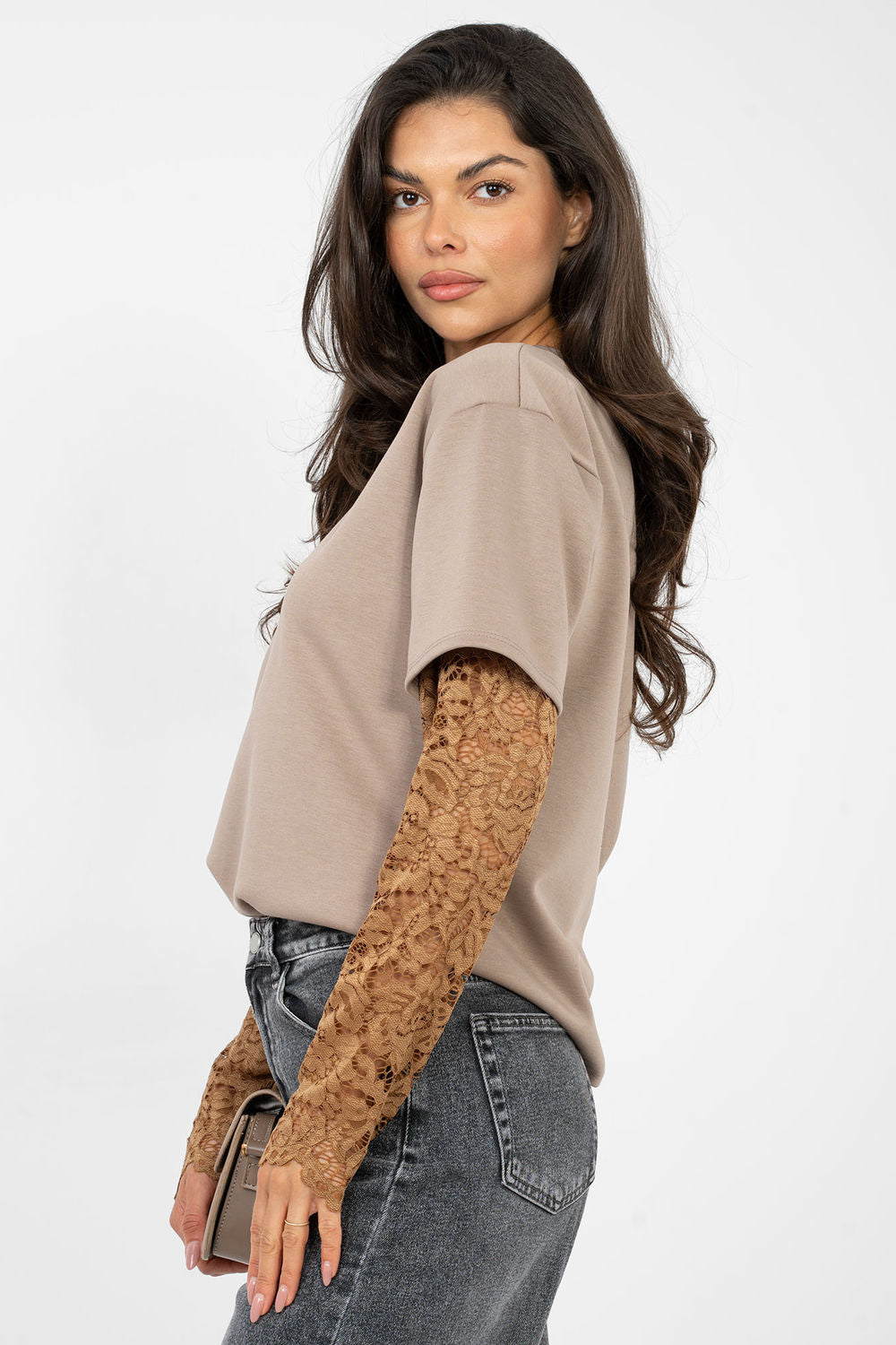 Blouse femme Italy Moda Chemisier Chemisier — beige