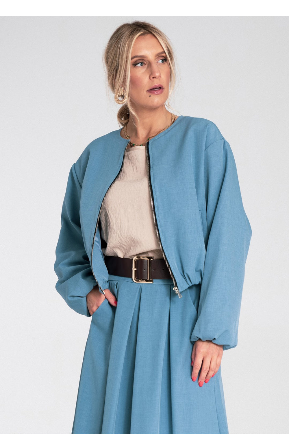 Veste femme Figl — bleu