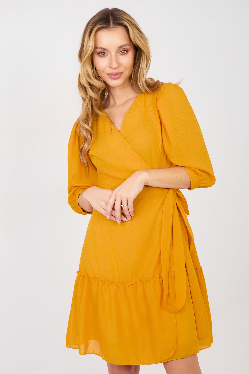 Robe femme Lakerta De Jour De — jaune