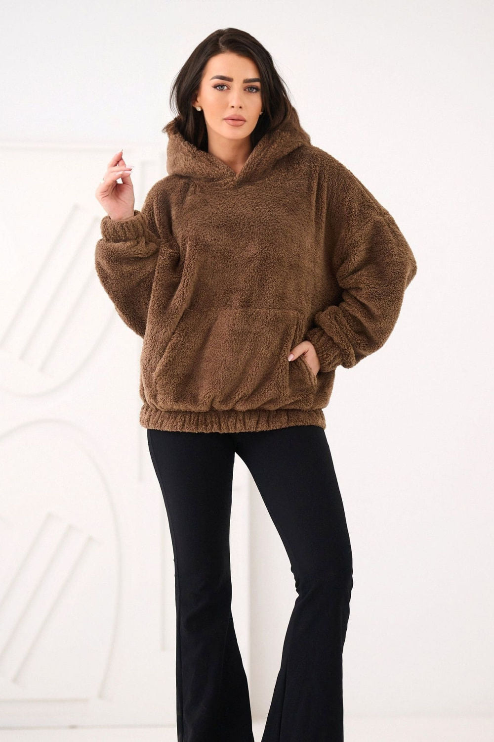 T-shirt femme Factory Price Sweatshirt Sweatshirt — beige