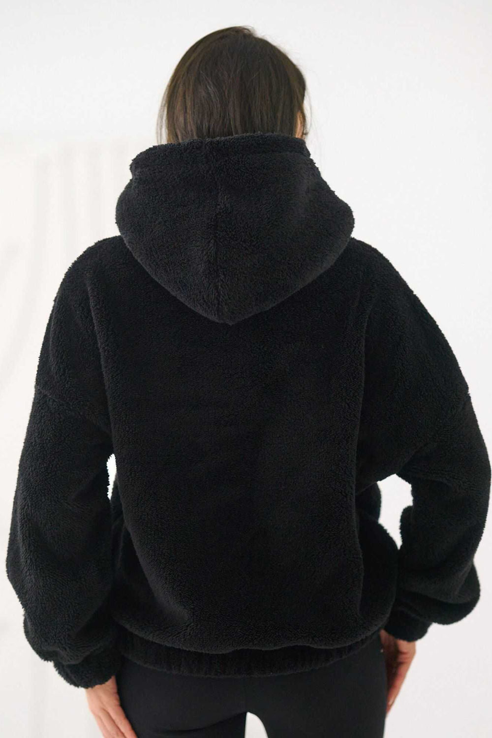 T-shirt femme Factory Price Sweatshirt Sweatshirt — noir