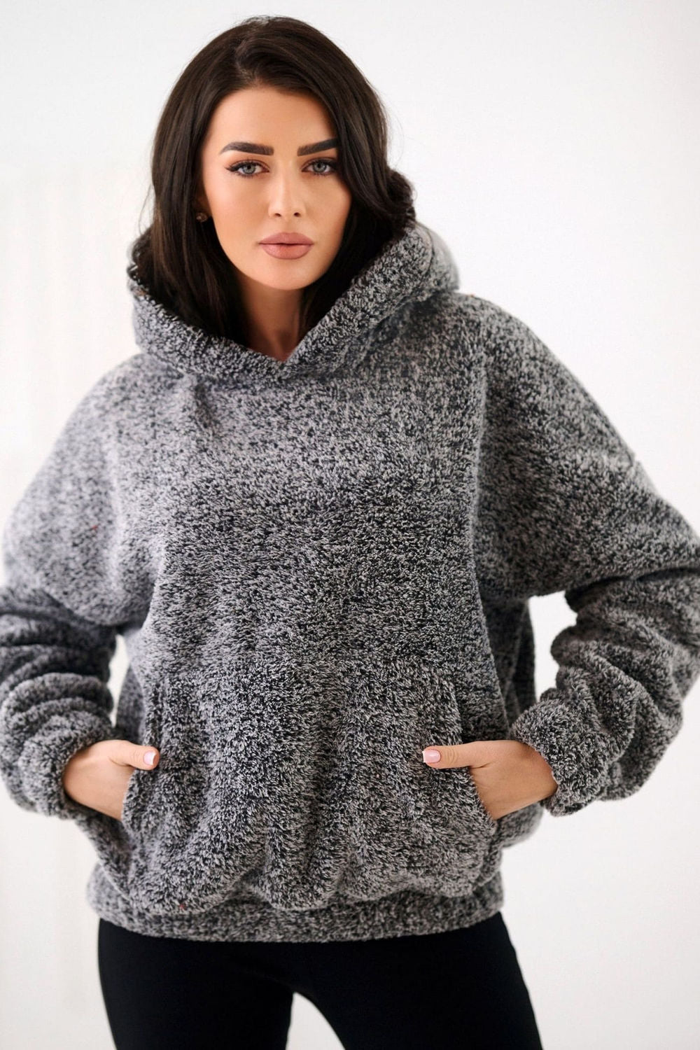 T-shirt femme Factory Price Sweatshirt Sweatshirt — gris