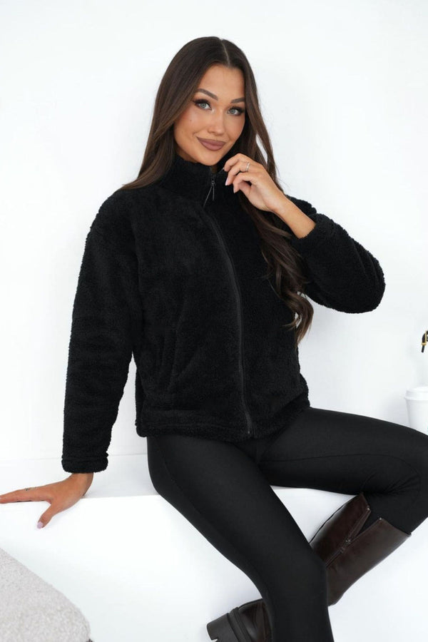 T-shirt femme Factory Price Sweatshirt Sweatshirt — noir