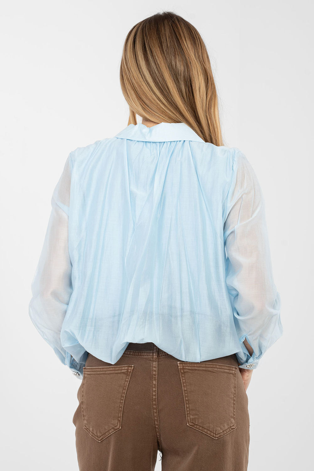 Blouse femme Factory Price Chemisier Chemisier — bleu