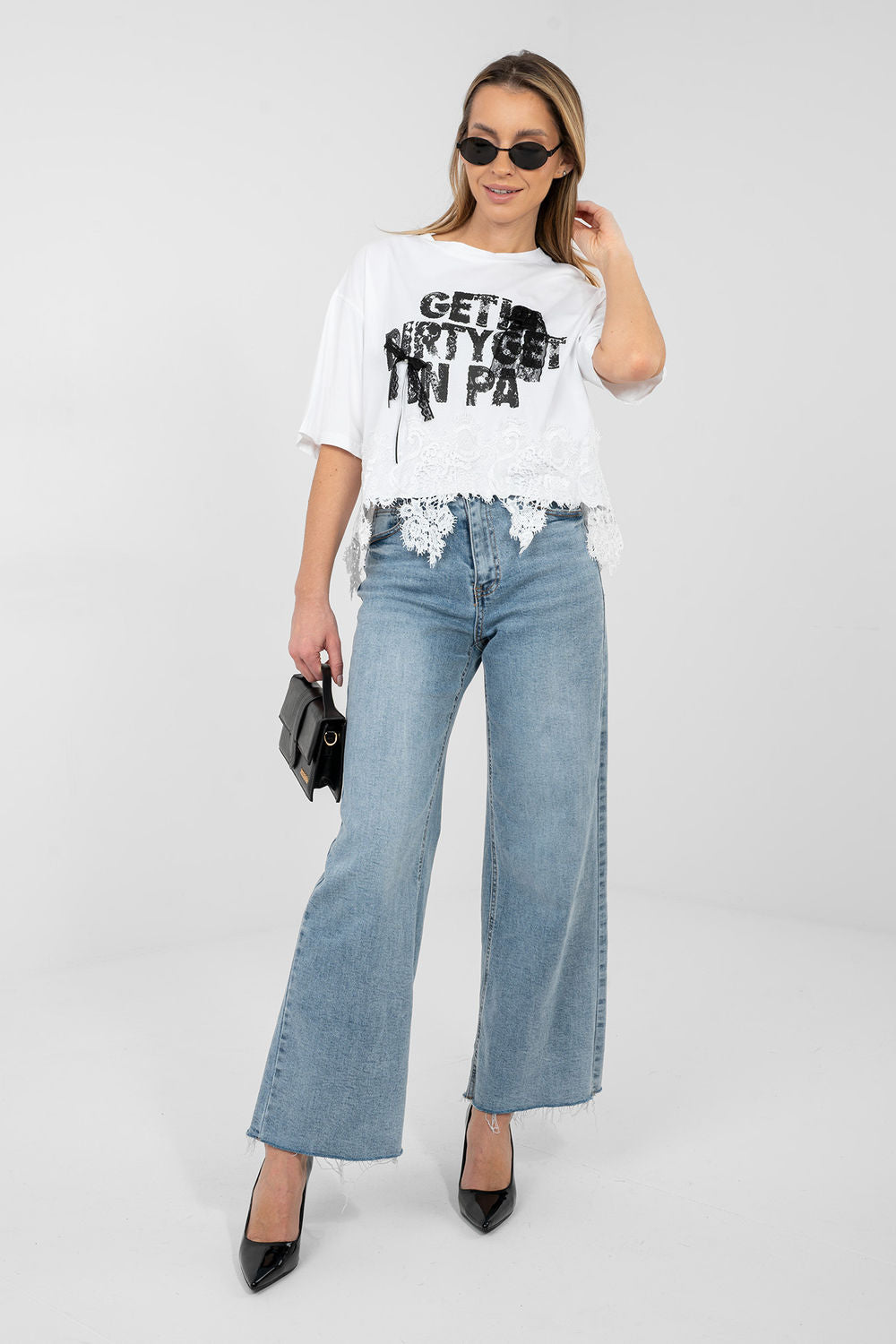 Blouse femme Factory Price Chemisier Chemisier — blanc