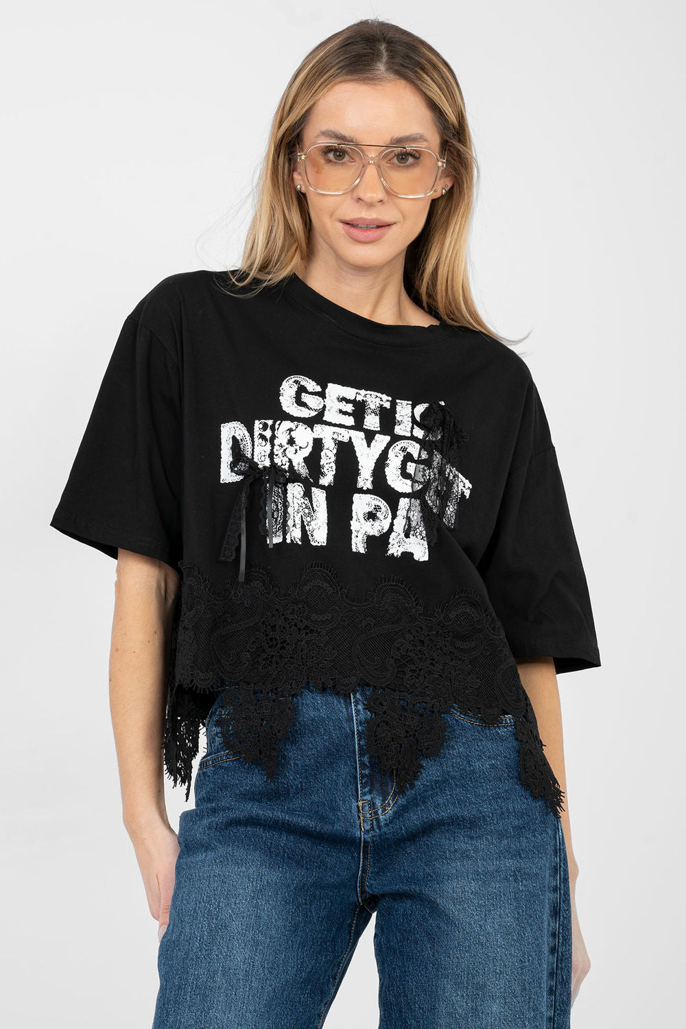 Blouse femme Factory Price Chemisier Chemisier — noir